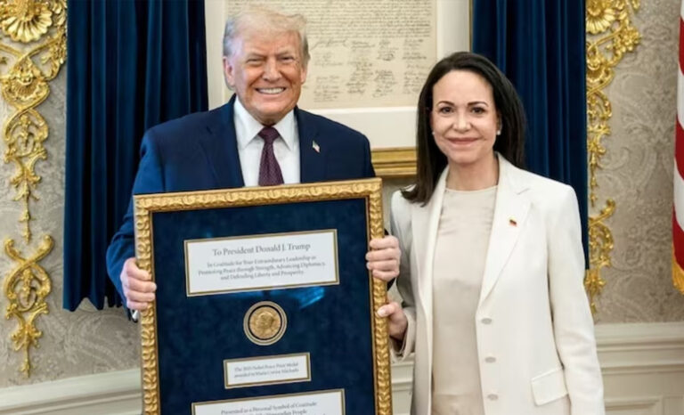 ‘Second-Hand Nobel’ for Trump: Can the Nobel Committee Revoke María Corina Machado’s Peace Prize?