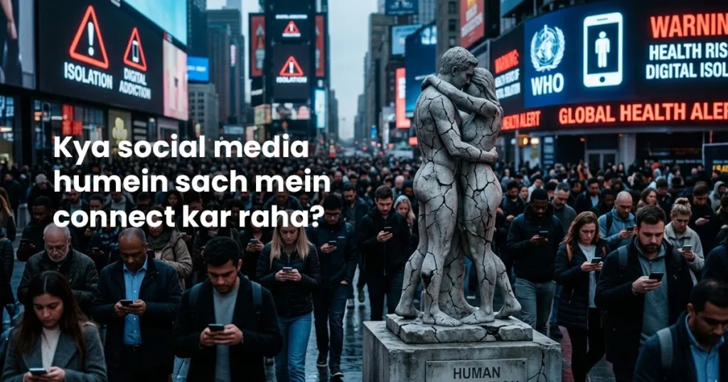 Social media causing loneliness in Indian youth